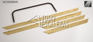 Escalera Para Altillo en Aluminio.